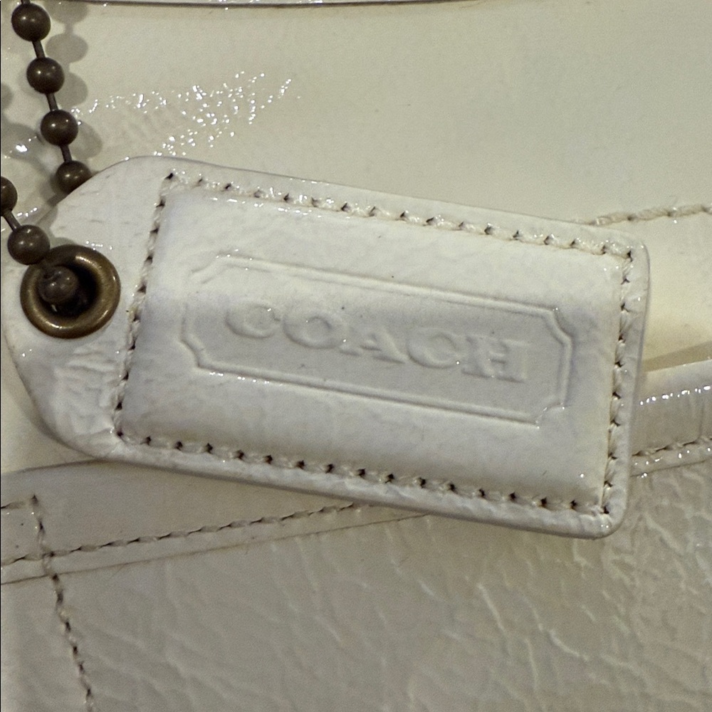 Coach Patent Leather Large Hobo Bag - Picture 5 of 11